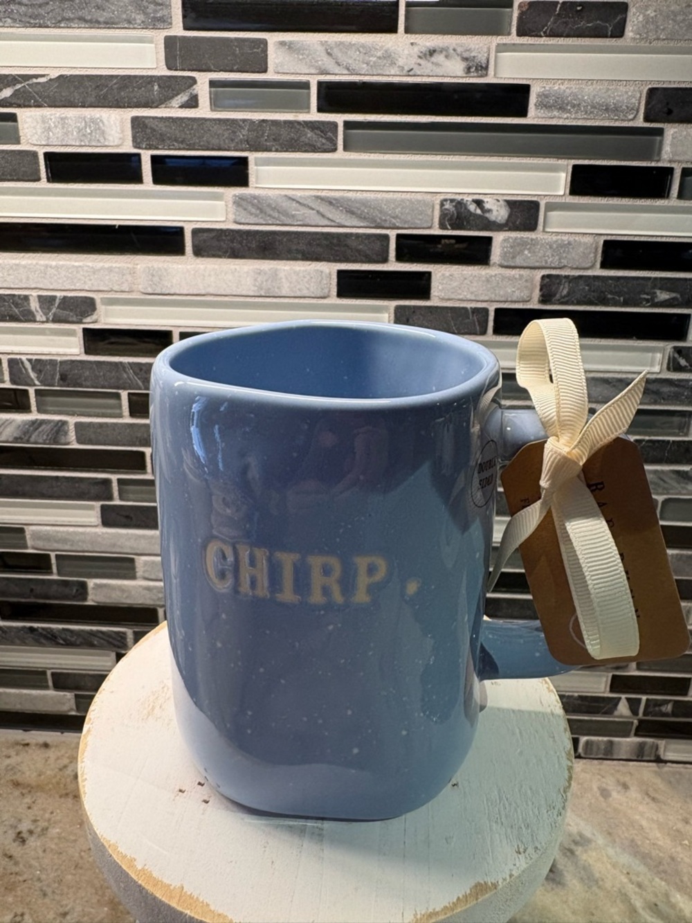 Chirp Blue Ceramic Coffee Mug - Home Dining